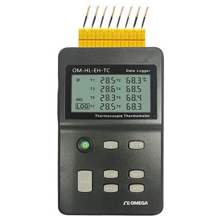 om-e-eth canada omega|8 Channel Handheld Thermocouple Thermometer/Data Logger.